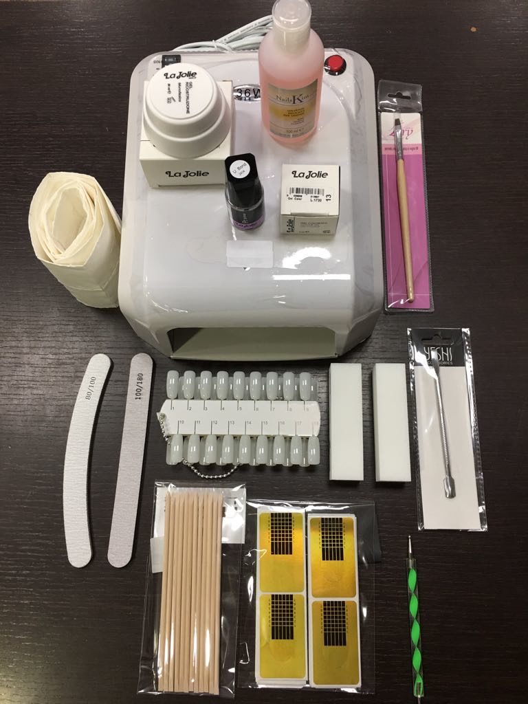 Bano Marco Varese Corsi kit Ricostruzione Unghie Kit Grande