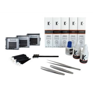 kit extension sopracciglia e colorazione ciglia