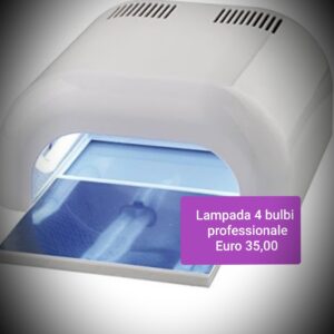 Lampada 4 bulbi professionale