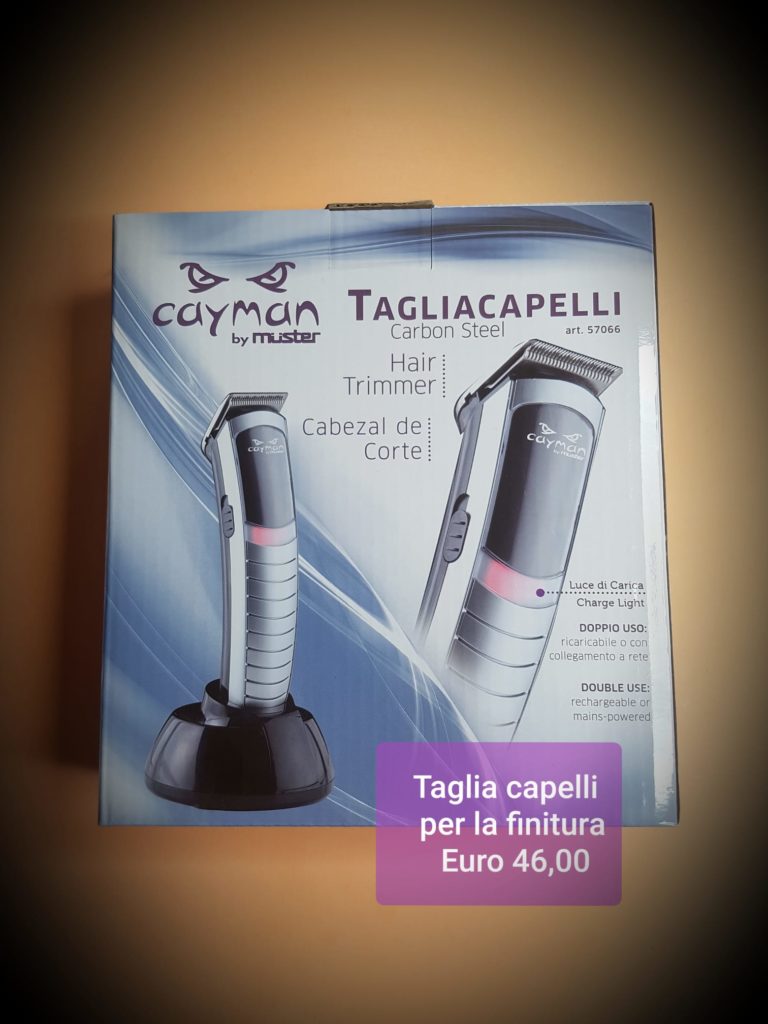 Taglia capelli per la finitura