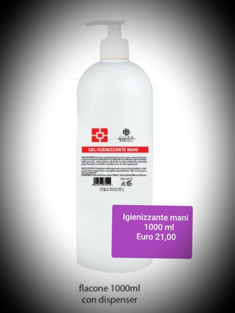 gel igienizzante mani