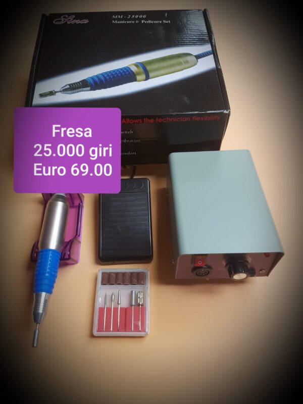 fresa 25000 giri